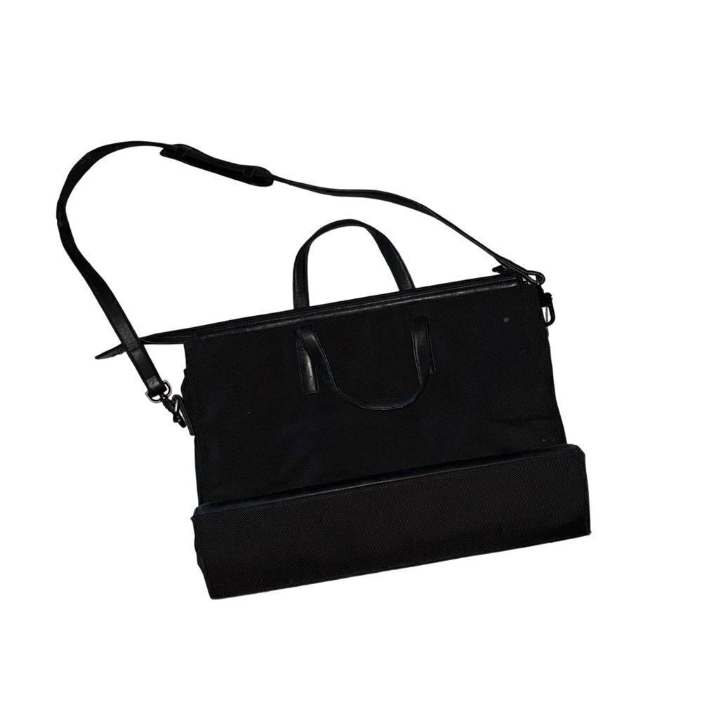 Tumi Alpha Slim Laptop Black Briefcase Ballistic Nylon
